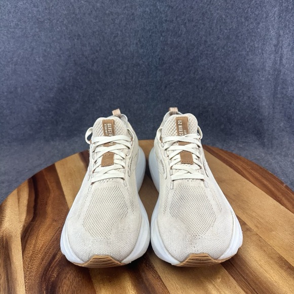 Brooks Glycerin StealthFit 21 Shoes Womens Size 7.5 B Beige Sneakers Athletic - Picture 4 of 11